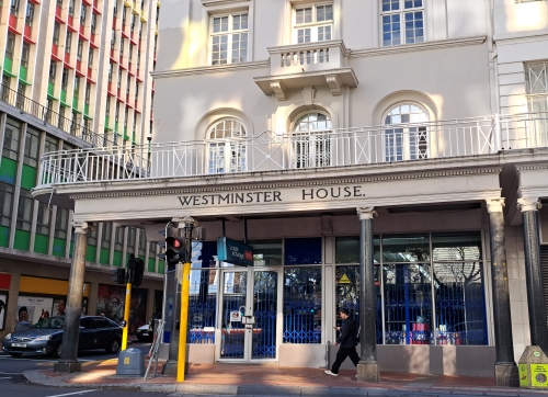 Westminister House building on Adderley Street, Cape Town

