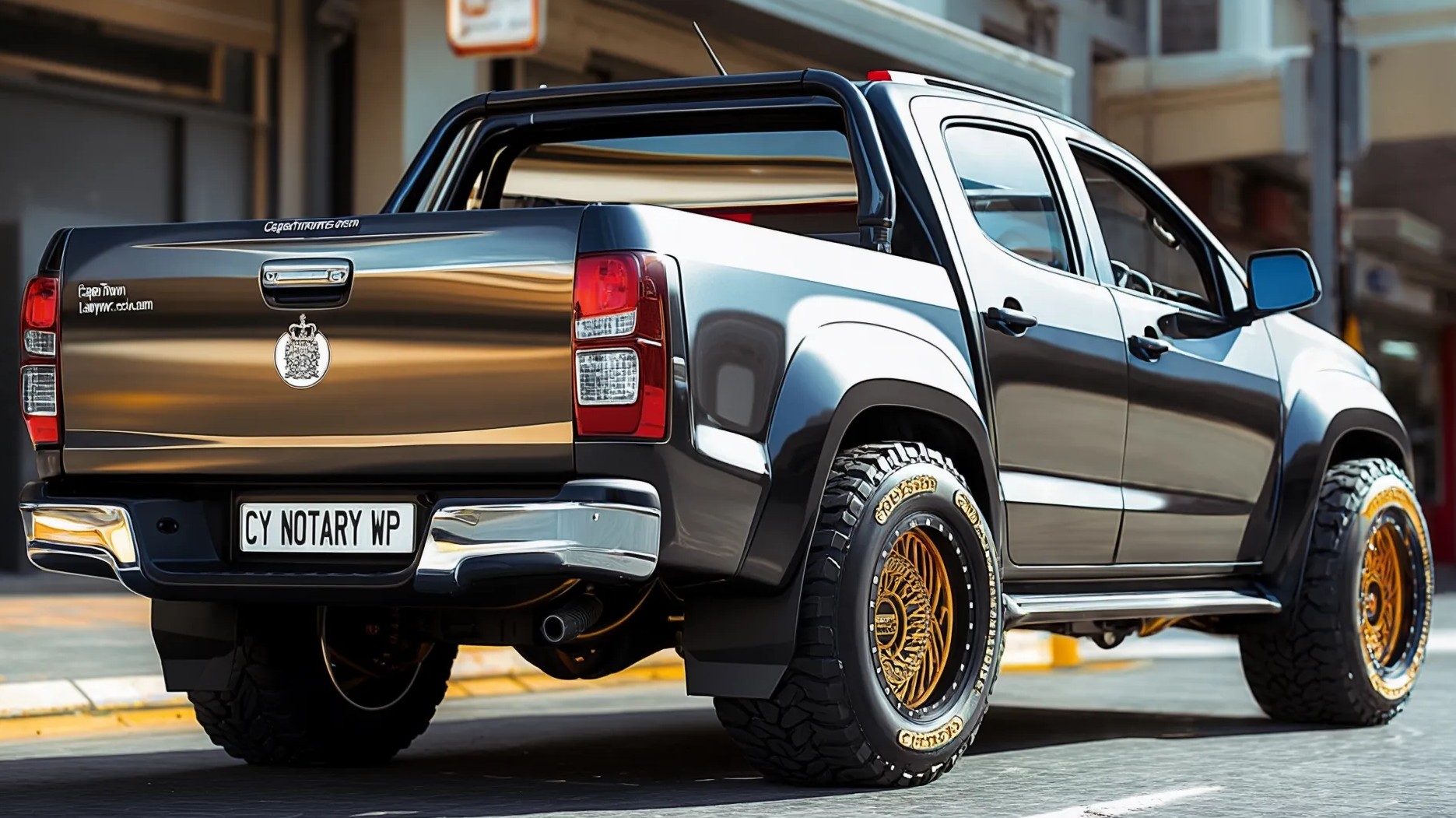 Bakkie with numberplate CY NOTARY WP