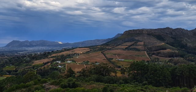 Farmland on Constantia Nek in Cape Town